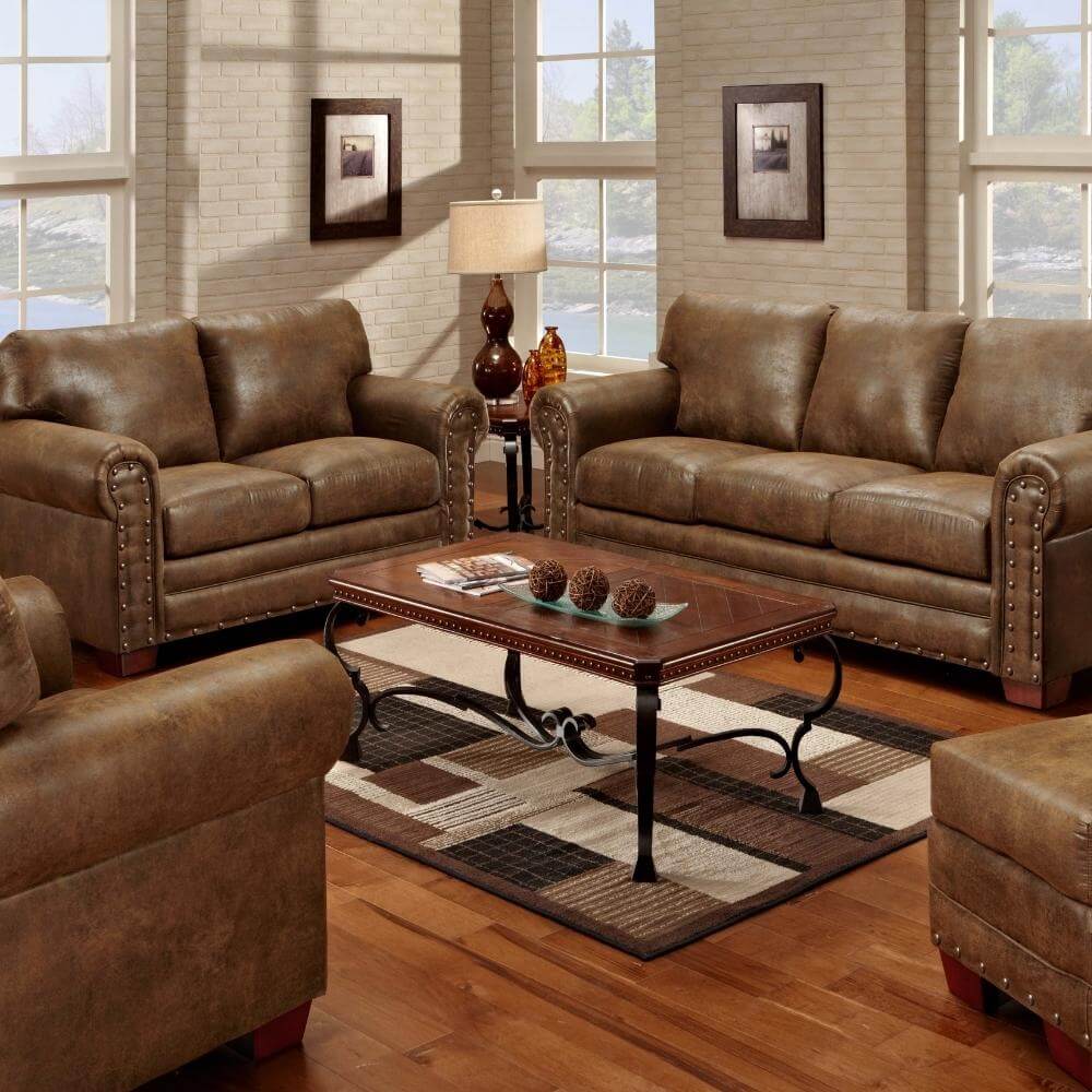 Rustic Buckskin 4 PC Set | Cabin Place – The Cabin Place