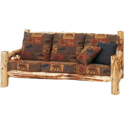 Cedar Log Frame Sofa