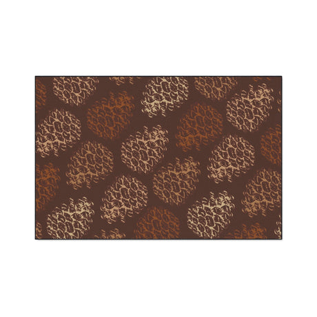 Retro Pinecone Non-Slip Rug