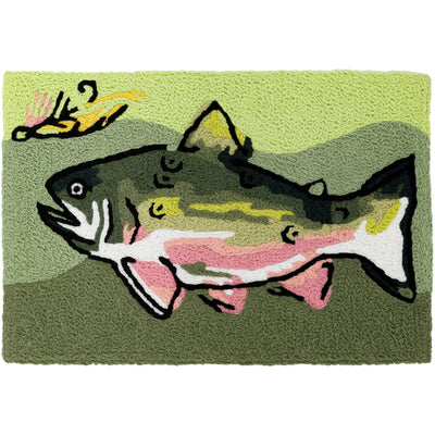 Painted Trout Accent Rug