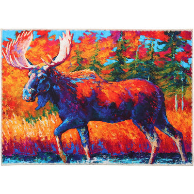 Moose Mountain Stream Accent Rug