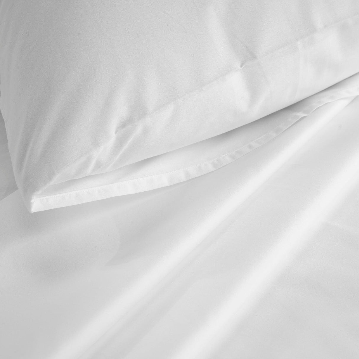 White Sateen Sheet Sets