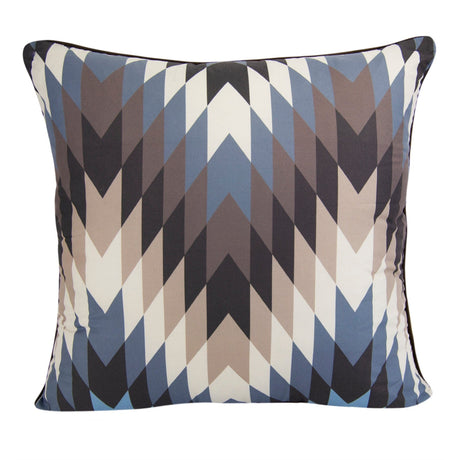 Bear Silhouette Geo Decorative Pillow