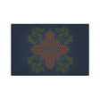Blue Pinecone Non-Slip Rug