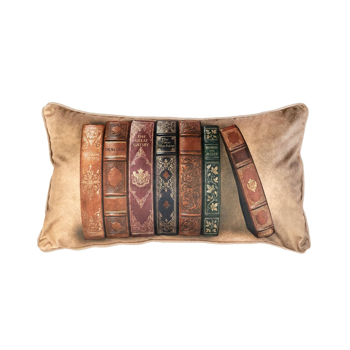 Perfect Plaid Map & Book Pillow Set
