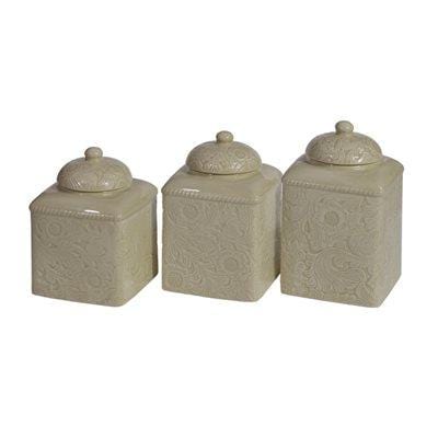 Augusta 3PC Canister Set