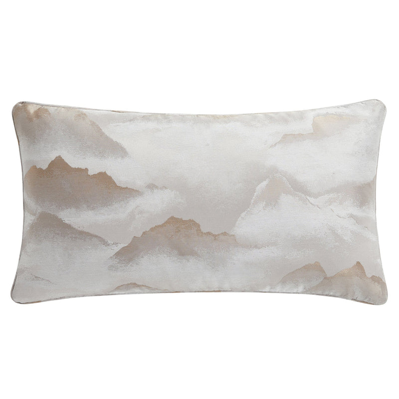 Watercolor Mountain Lumbar Pillow