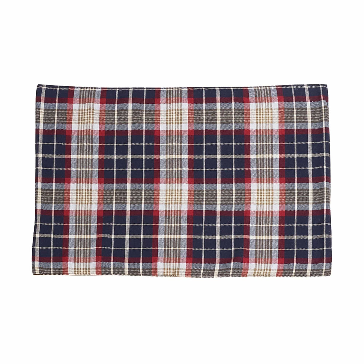 Blue Plaid Placemat Set