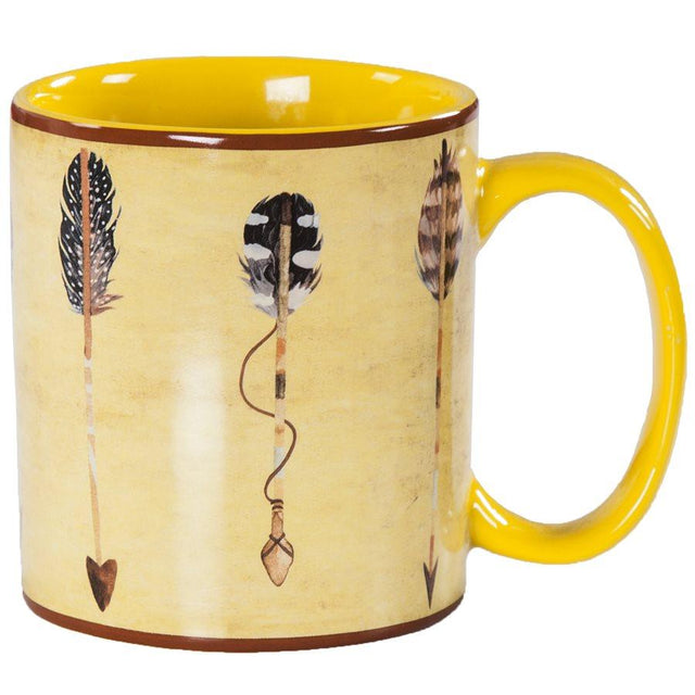 Brushed Arrow Mug Set