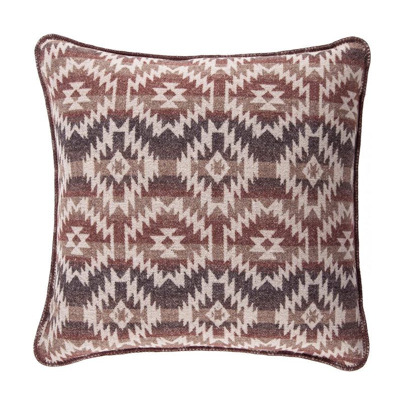 Red Mountain Square Pillow