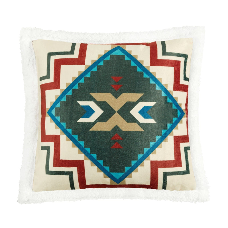Lost Monuments Sherpa Pillow