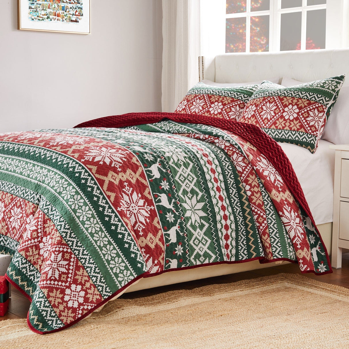 Christmas Days Quilt Set