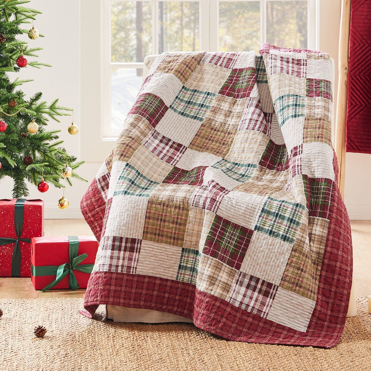 Princeton Red Throw