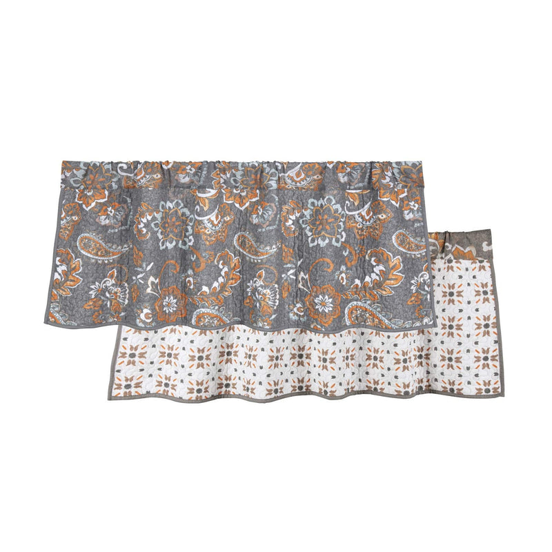 Rustic Sun & Fiesta Quilted Valance