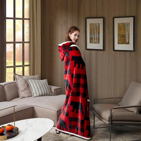 Black Bear Retreat Wearable Throw