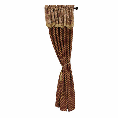 Twisted Gold Chenille Curtain