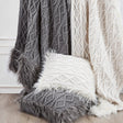 Mongolian Knit Throw Pillow