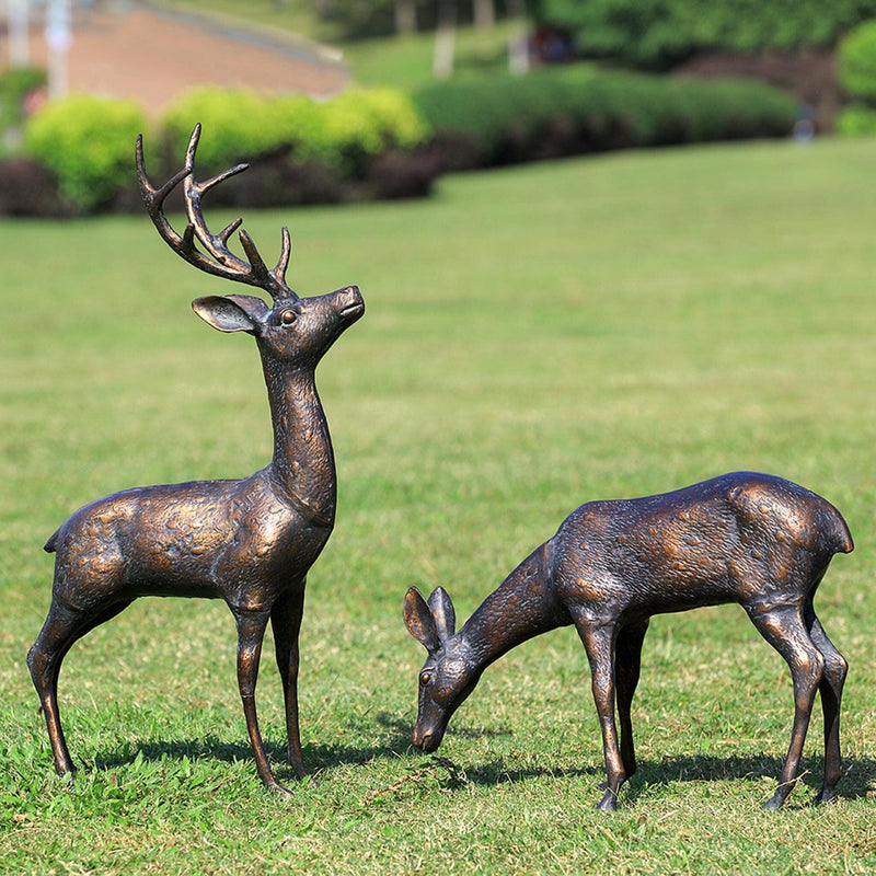 Wandering Deer Garden Sculpture