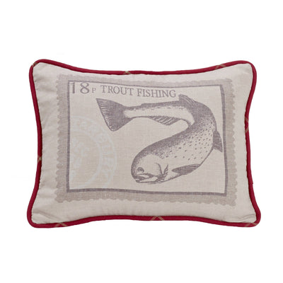 Trout Accent Pillow