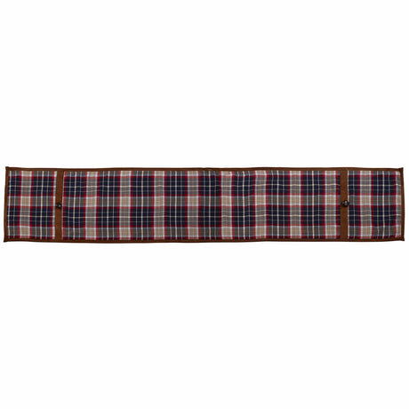 Blue Plaid Table Runner