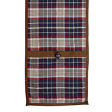 Blue Plaid Table Runner
