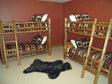 Red River Barnwood Round Leg Bunkbed