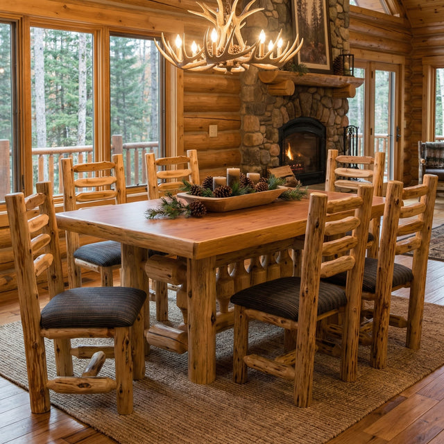 Log Dining Table