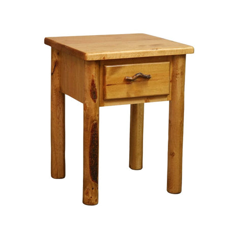 Pine Woods 1 Drawer Nightstand