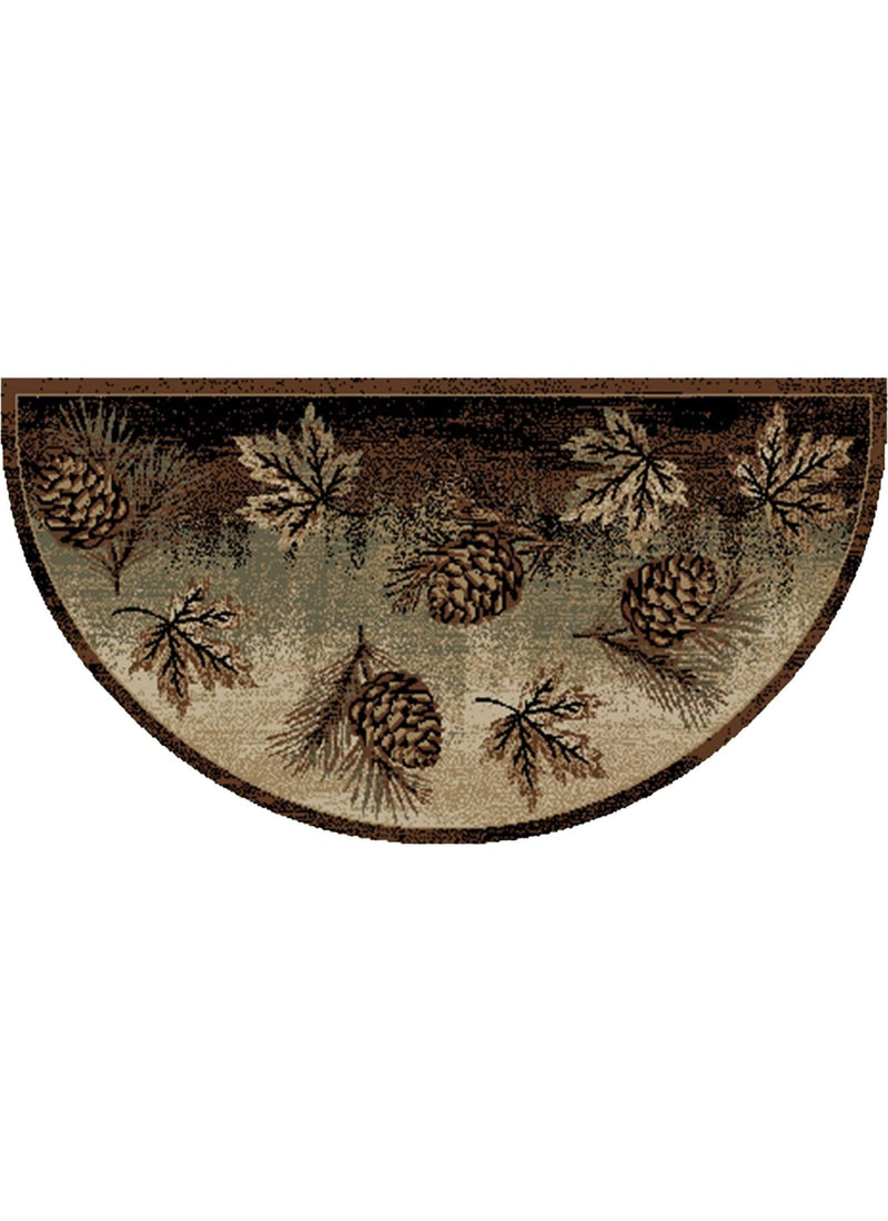 Pinecone Dance Accent Rug