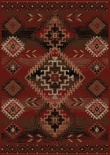 Superstition Red Area Rug