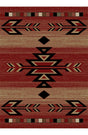 Pecos Red Area Rug