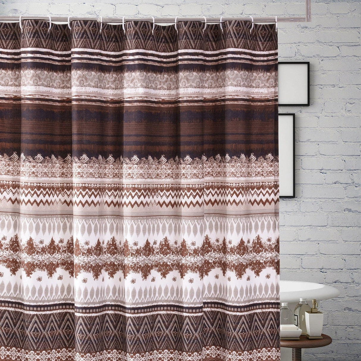 Chocolate Sands Shower Curtain