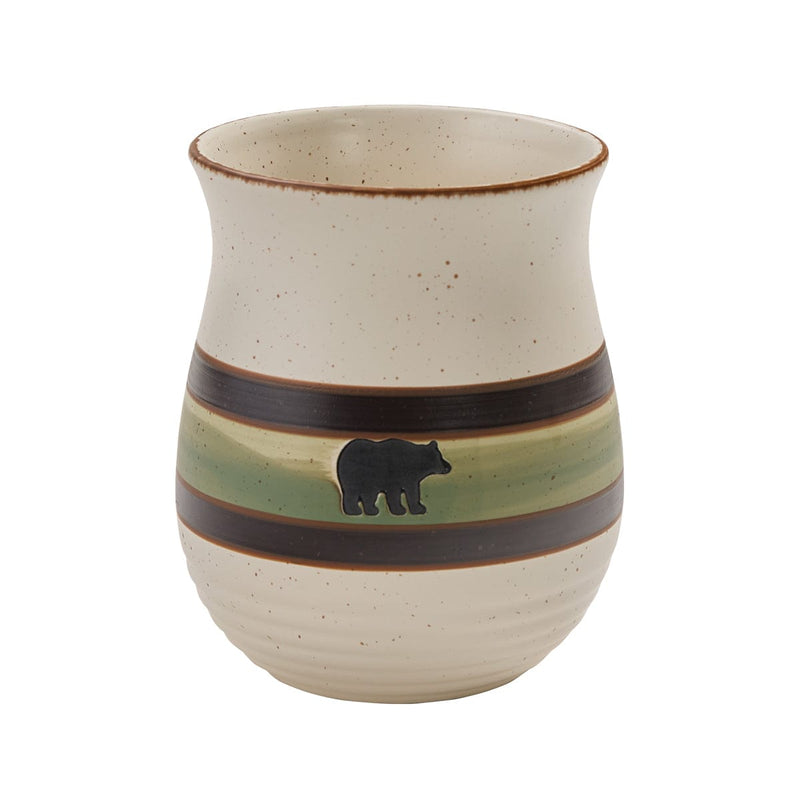 Bear Lane Utensil Crock Cabin Place