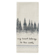 Blue Forest Decorative Dishtowel
