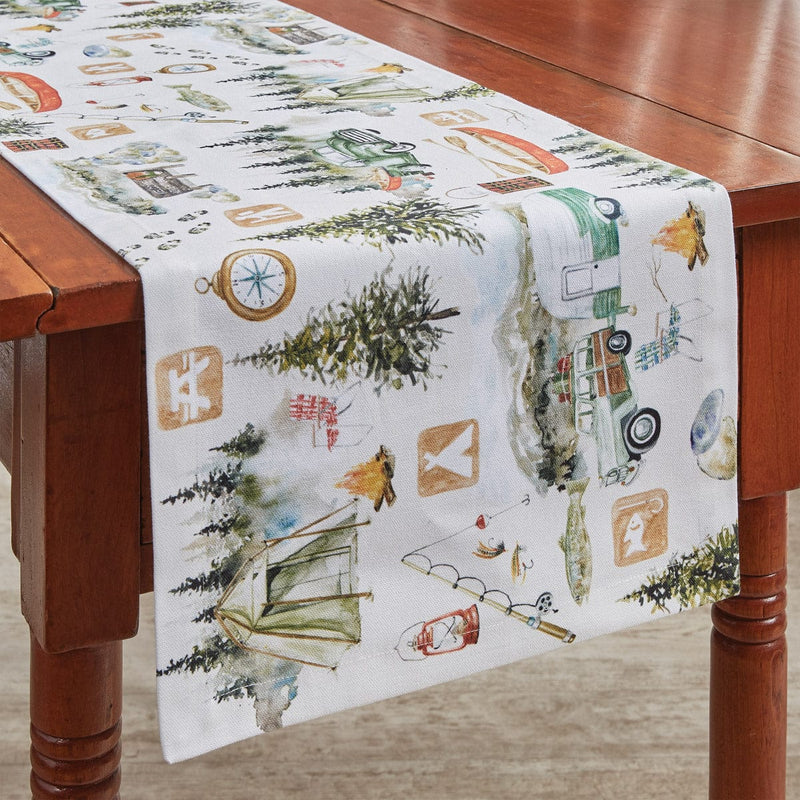 Camping Days 54" Table Runner