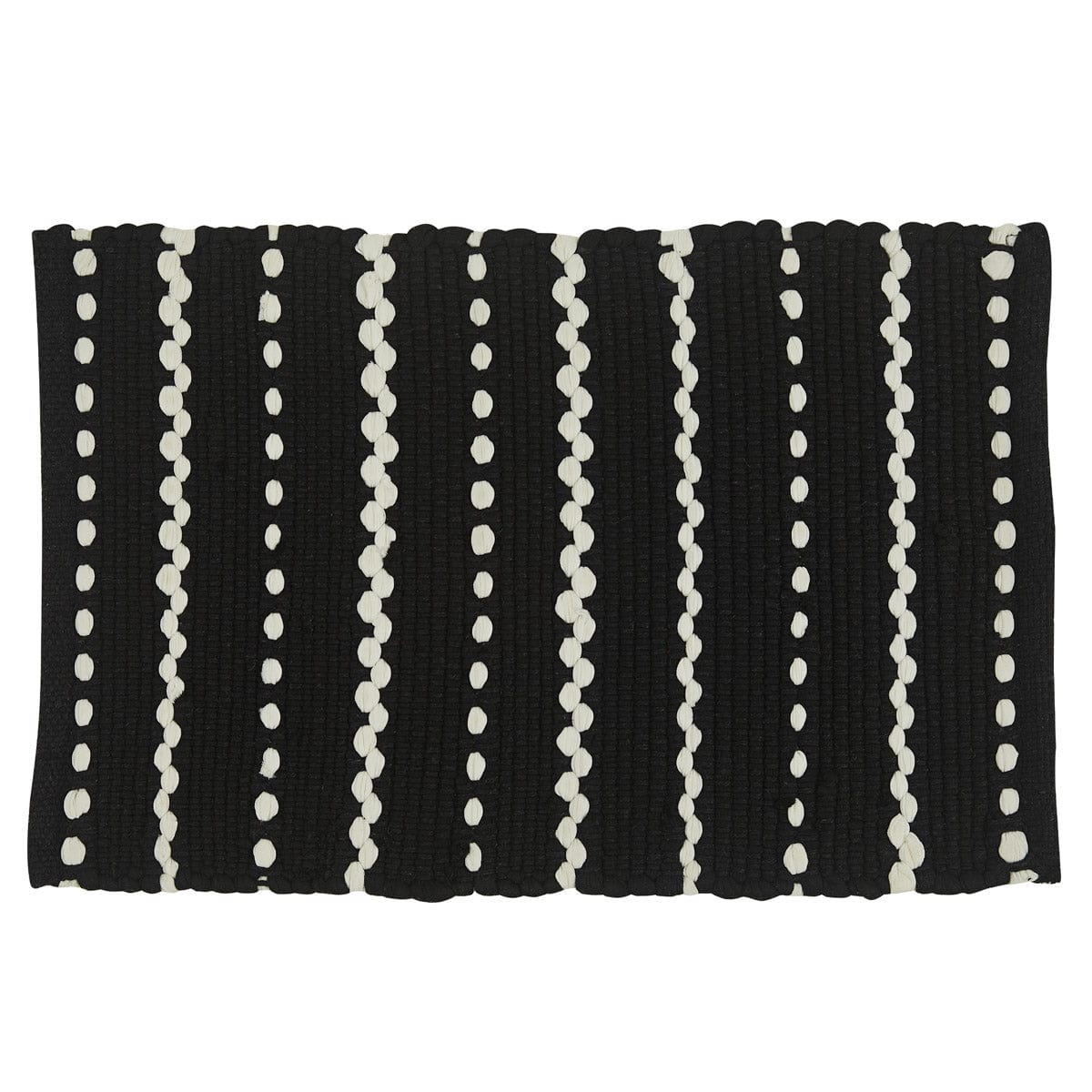 Navy Check Chindi Placemat