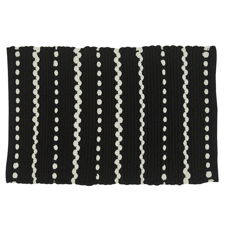 Navy Check Chindi Placemat
