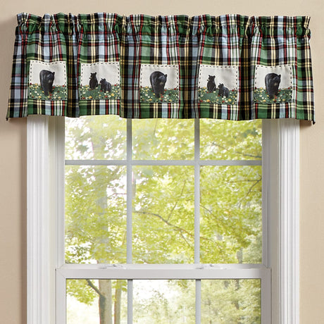 Happy Days Lined Bear Valance