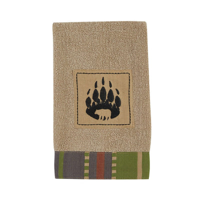 Kobuk Valley Bear Paw Fingertip Towel