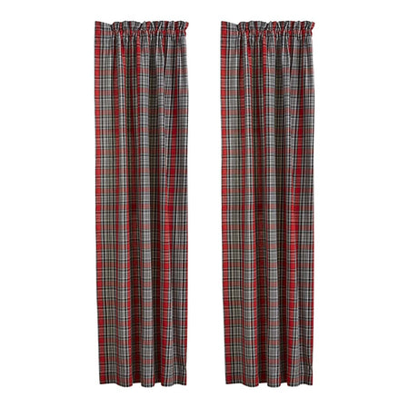 Montana Plaid 84" Drape Set