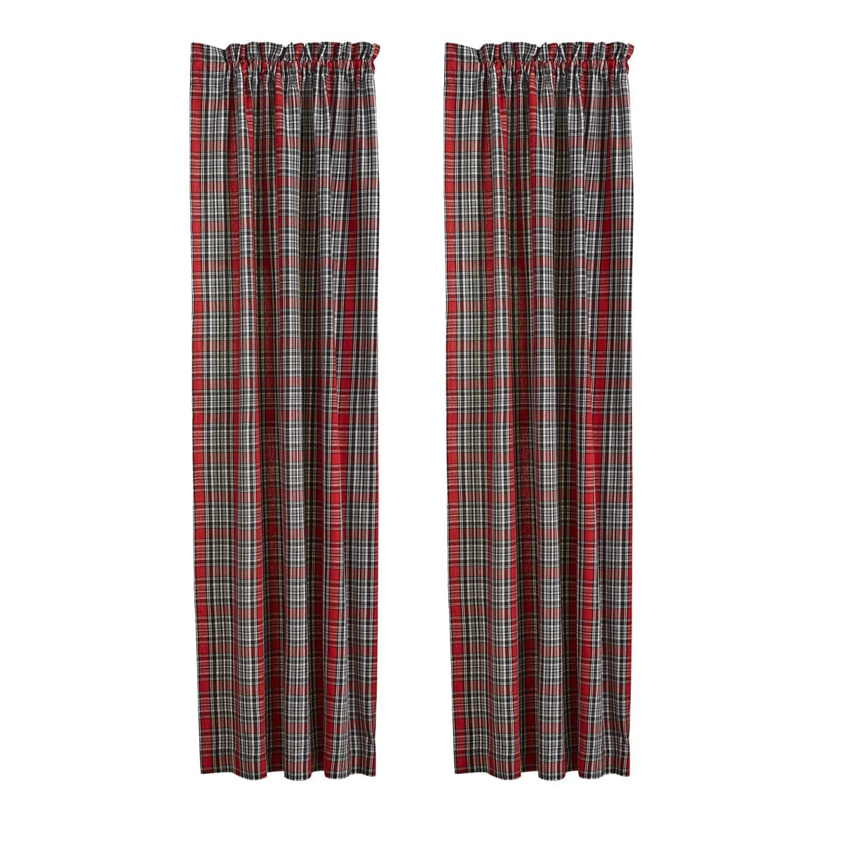Montana Plaid 63" Drape Set