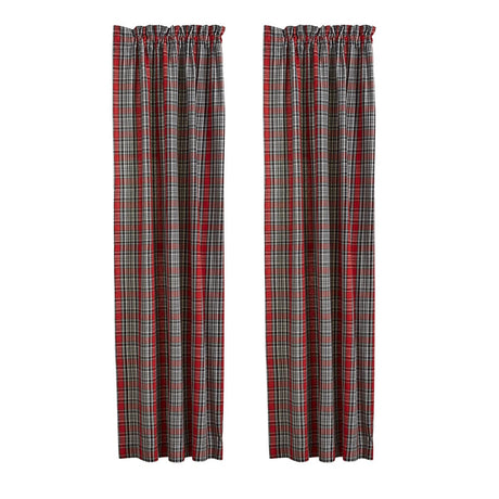 Montana Plaid 63" Drape Set