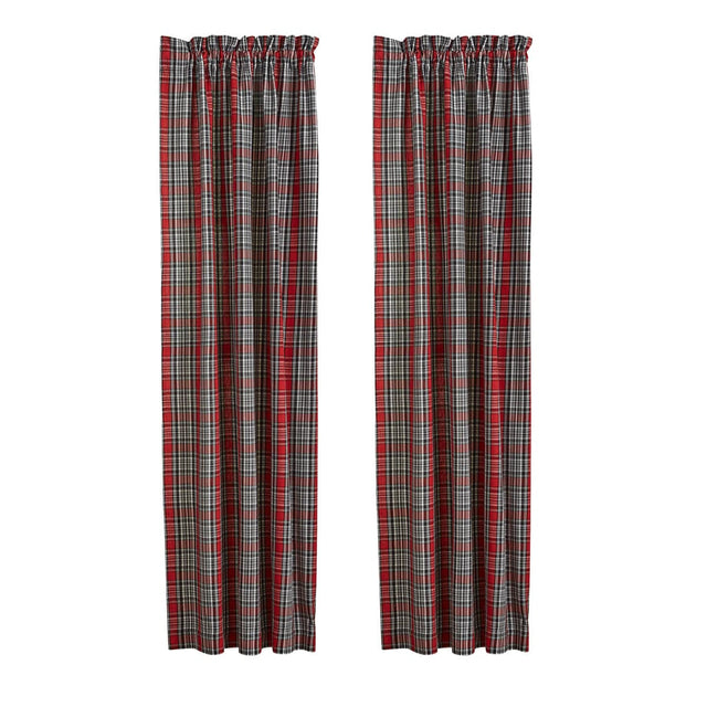 Montana Plaid 63" Drape Set