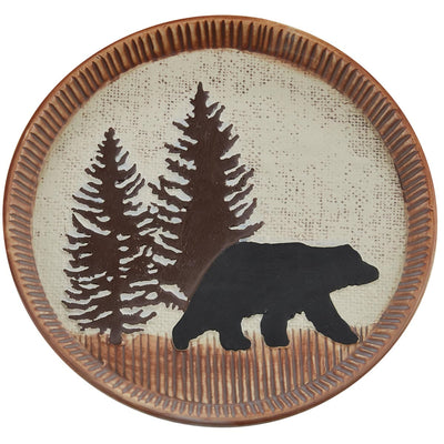 Wilderness Weave Bear Salad Plate
