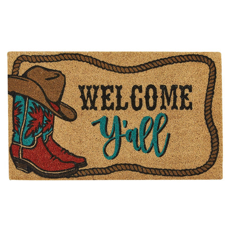 Welcome Y'all Doormat