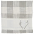 Antler Pine Check Napkin Set