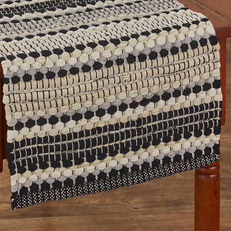 Classic Plaid Chindi 72" Table Runner