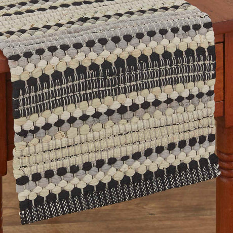 Classic Plaid Chindi 54" Table Runner
