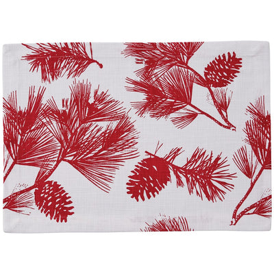 Pinecone Red Placemat