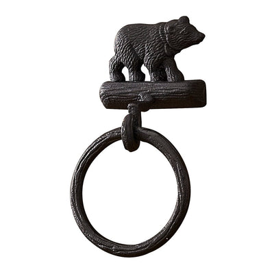 Cabin Bear Ring Hook